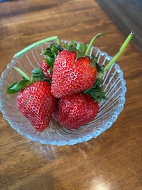 Fresh local strawberries!