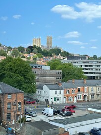 From the hotel restaurant