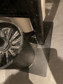 support de porte brosse wc sale