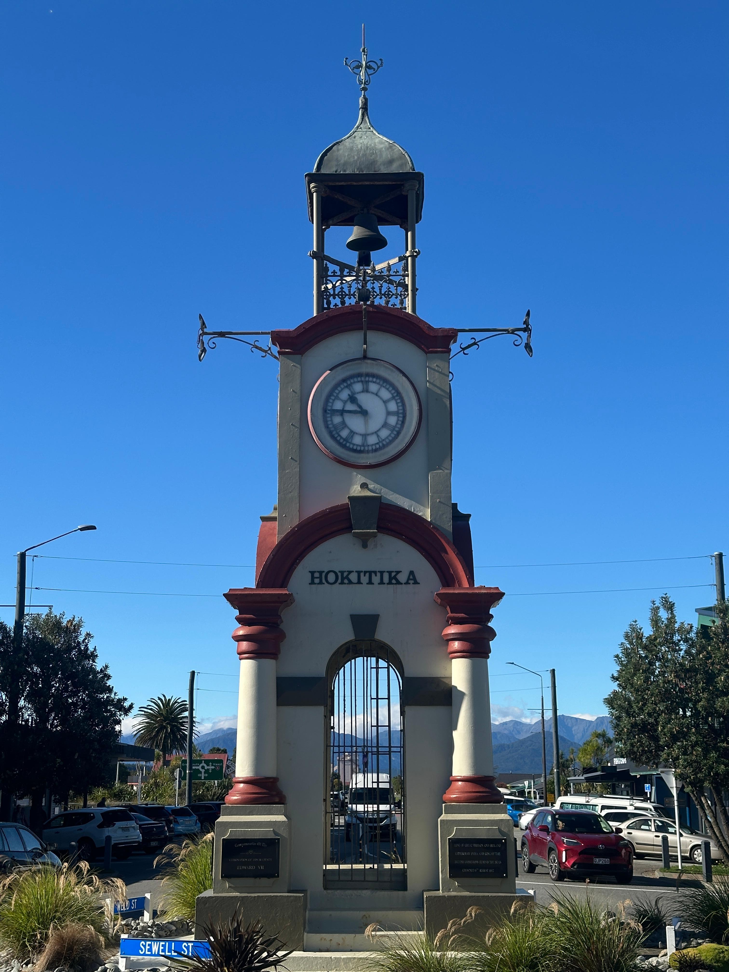 A lovely central clock tower
