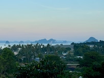 Blick aus unserem Zimmer