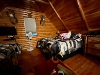 1 of 2 queen beds
