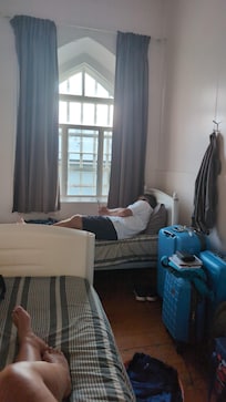 The rooms were authentically basic.