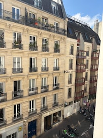 View down the street