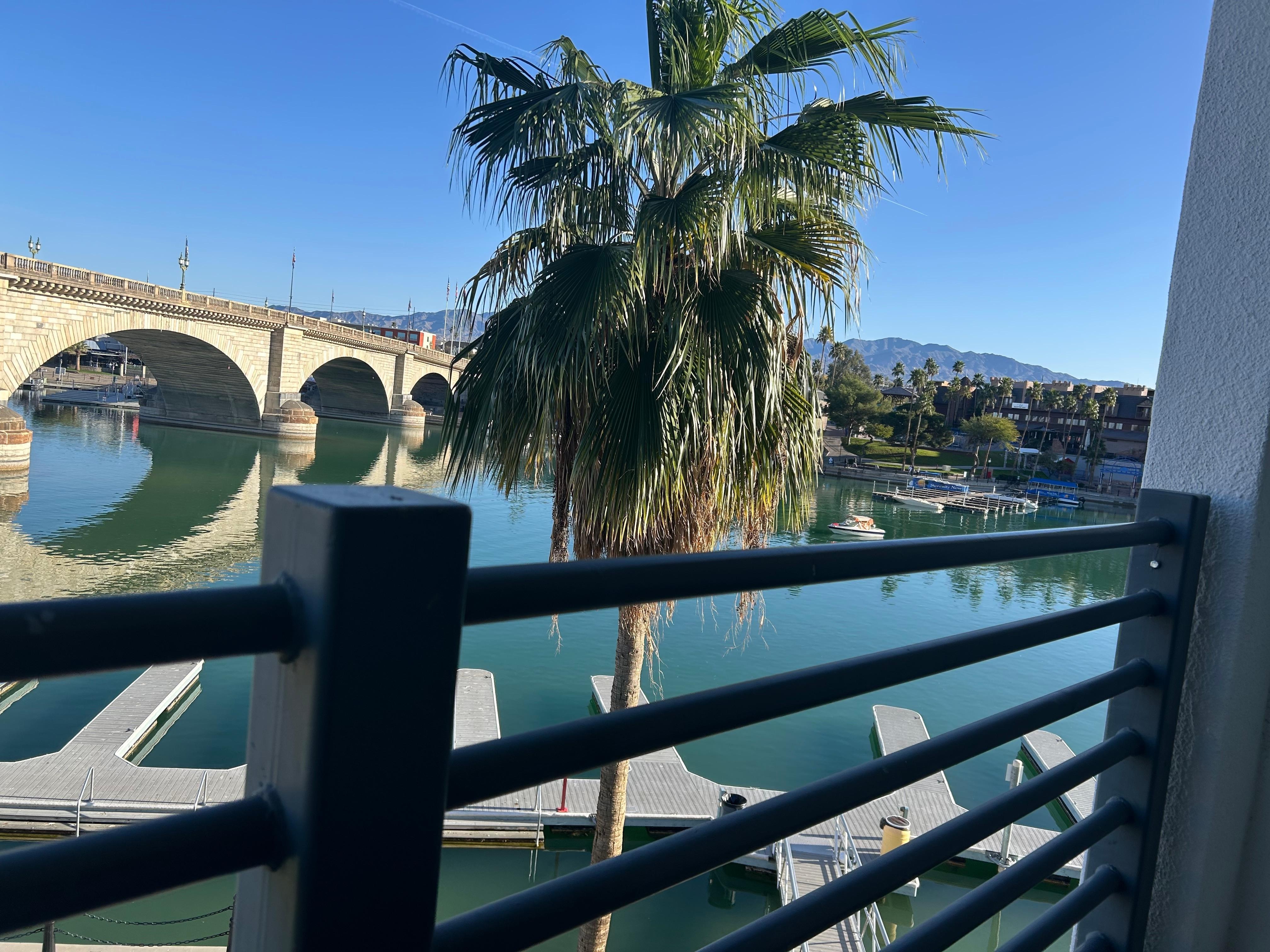 View from the suite balcony 