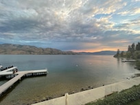 Sunset from the deck