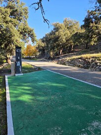 Punto de carga para coche eléctrico