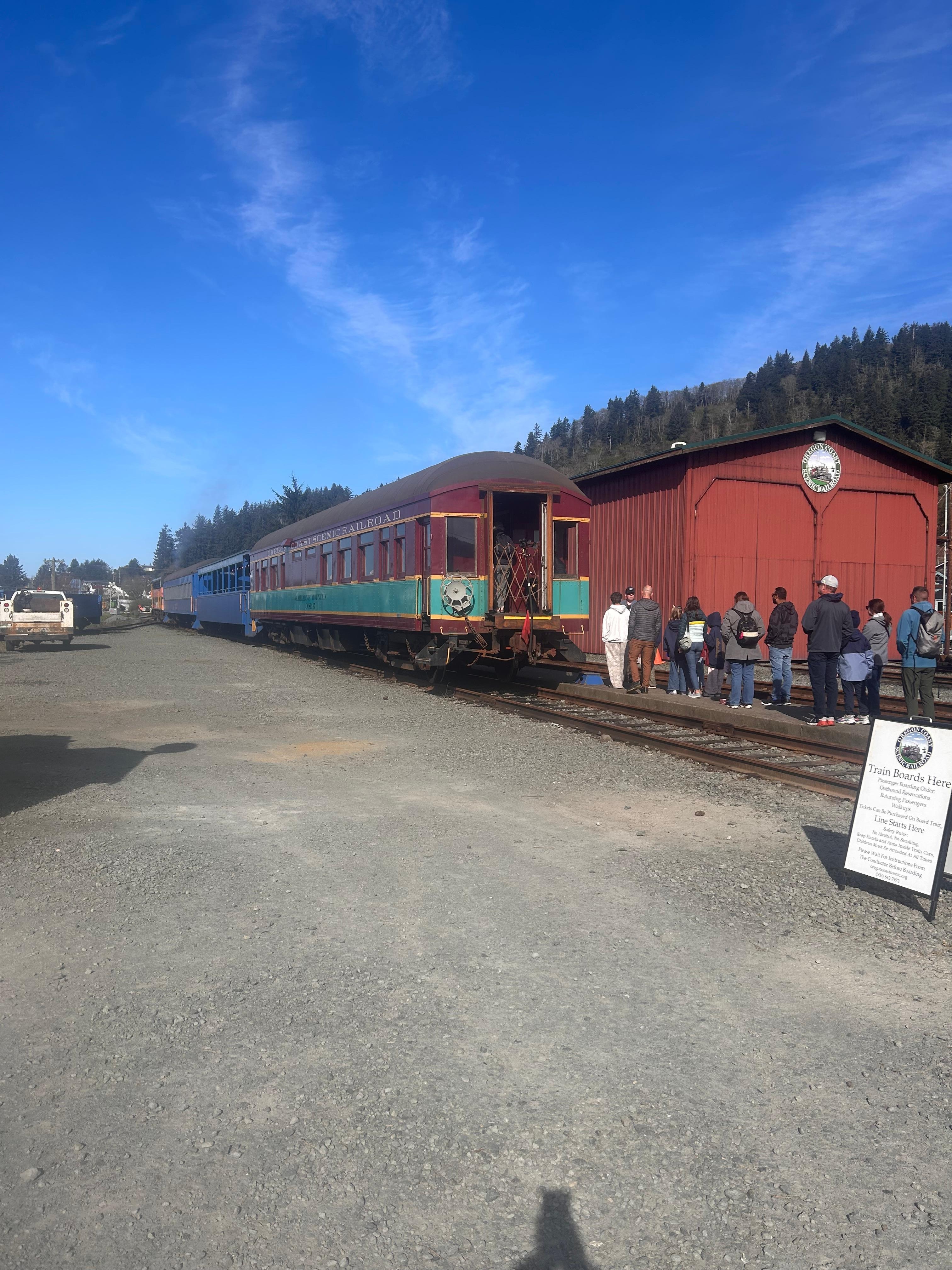 Train from Garibaldi to Rockaway and back