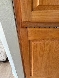 Broken cabinet