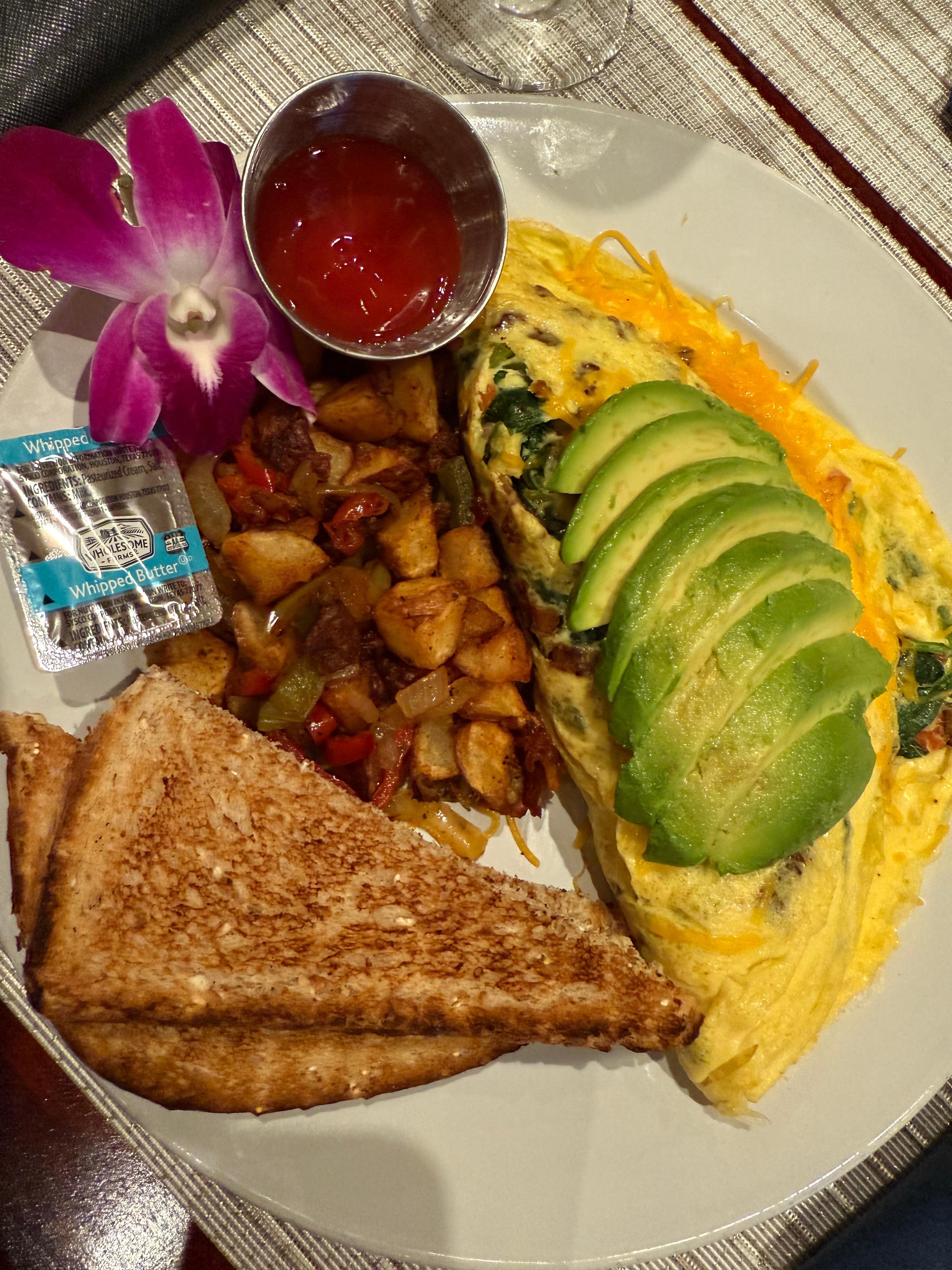 Emerald grande breakfast