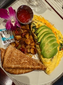 Emerald grande breakfast