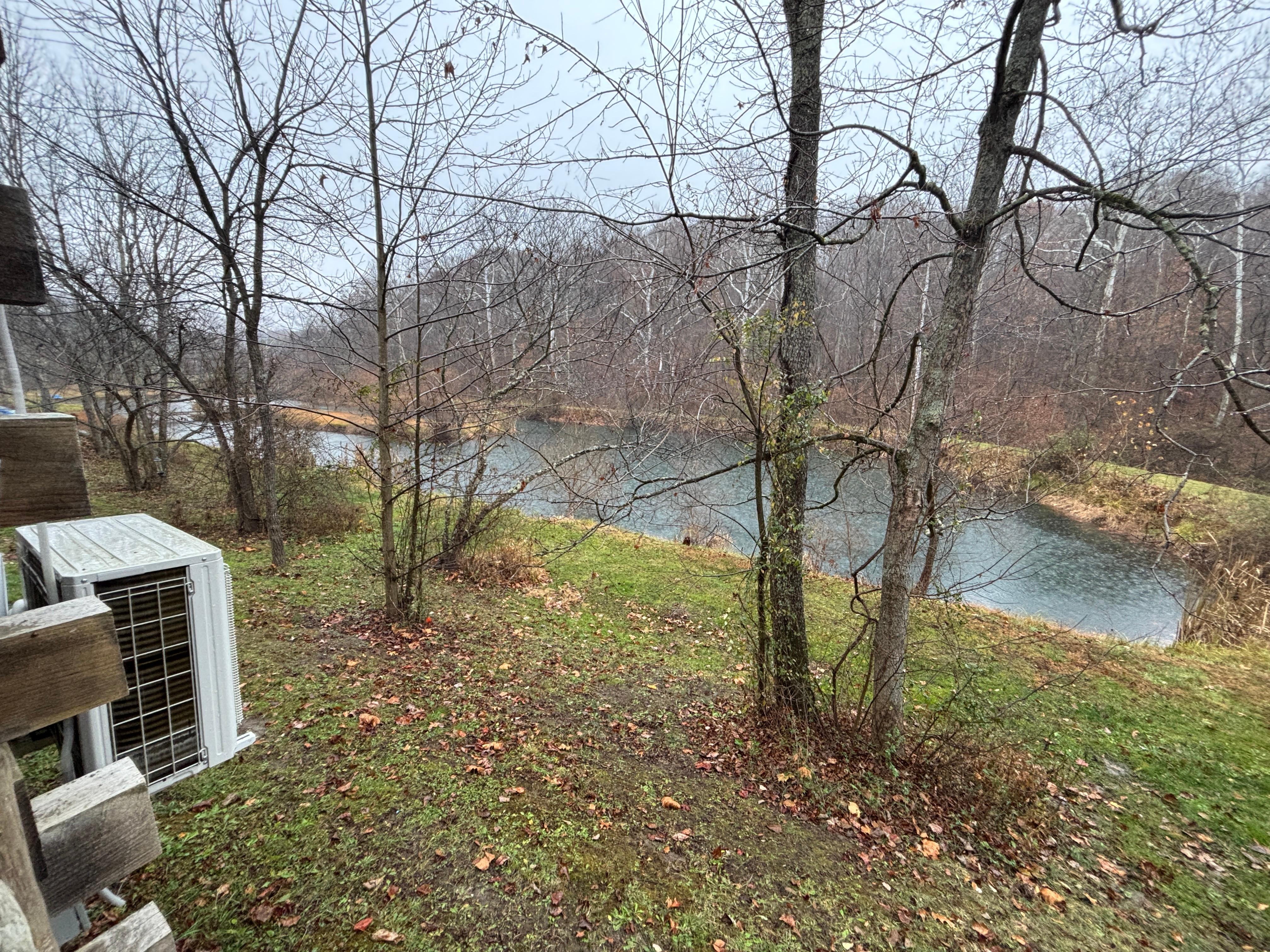 From back deck overlooking the pond. 