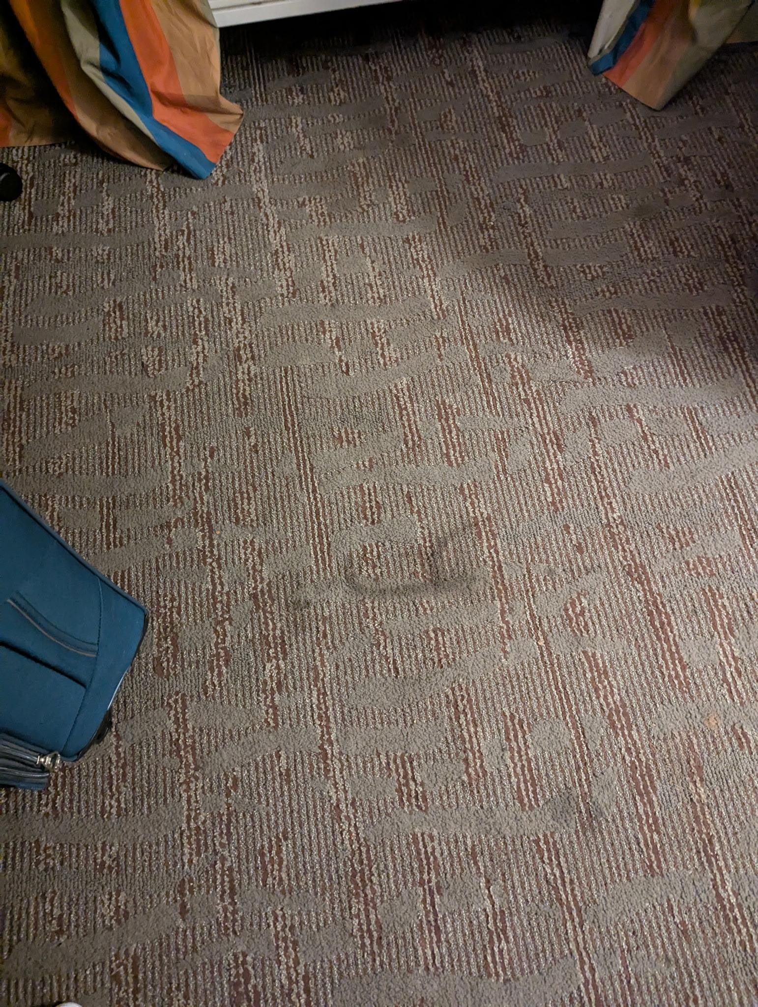 Dirty carpet
