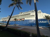 Day 1 view of Celebrity Summit. Did not take a photo of day 2 of the Celebrity Reflection.