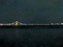 Mighty Mackat night from the cabin