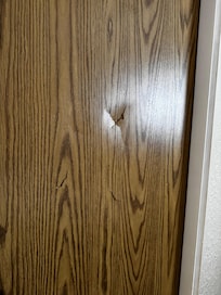 Bathroom door