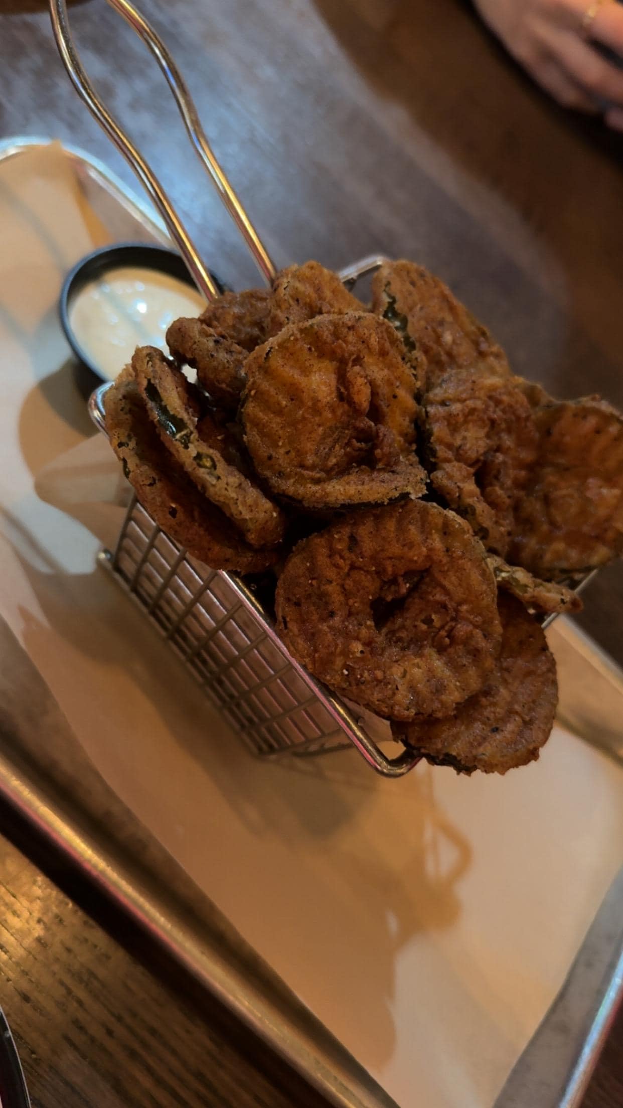 Fried pickles at 5280