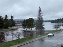View from the loft of Mirror lake