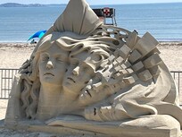 Sand sculpture