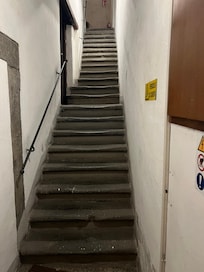 The stairs!!