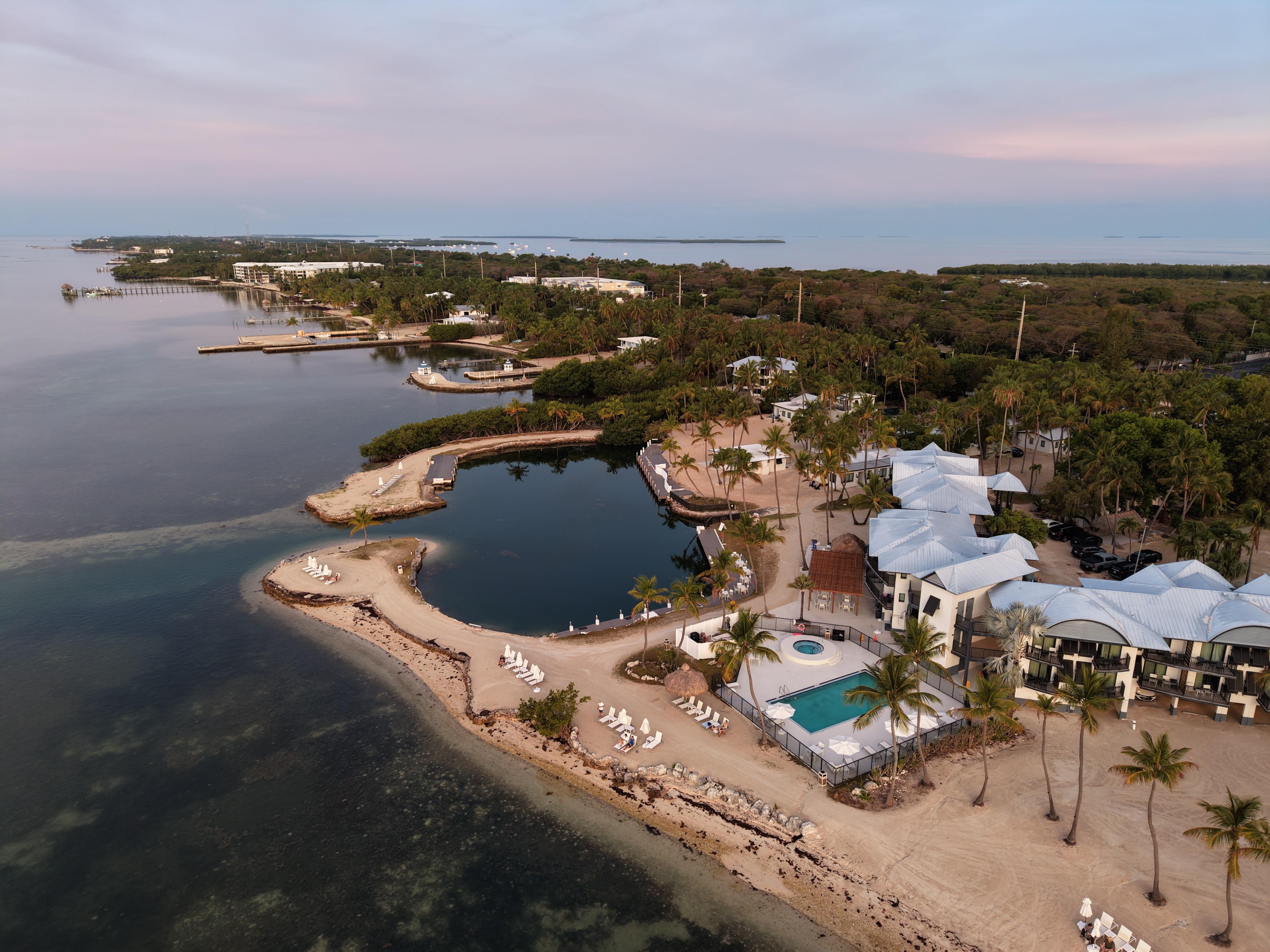 Drone resort shot 