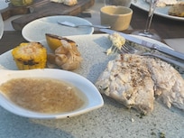 Meal from
Sea and Stone Restaurant