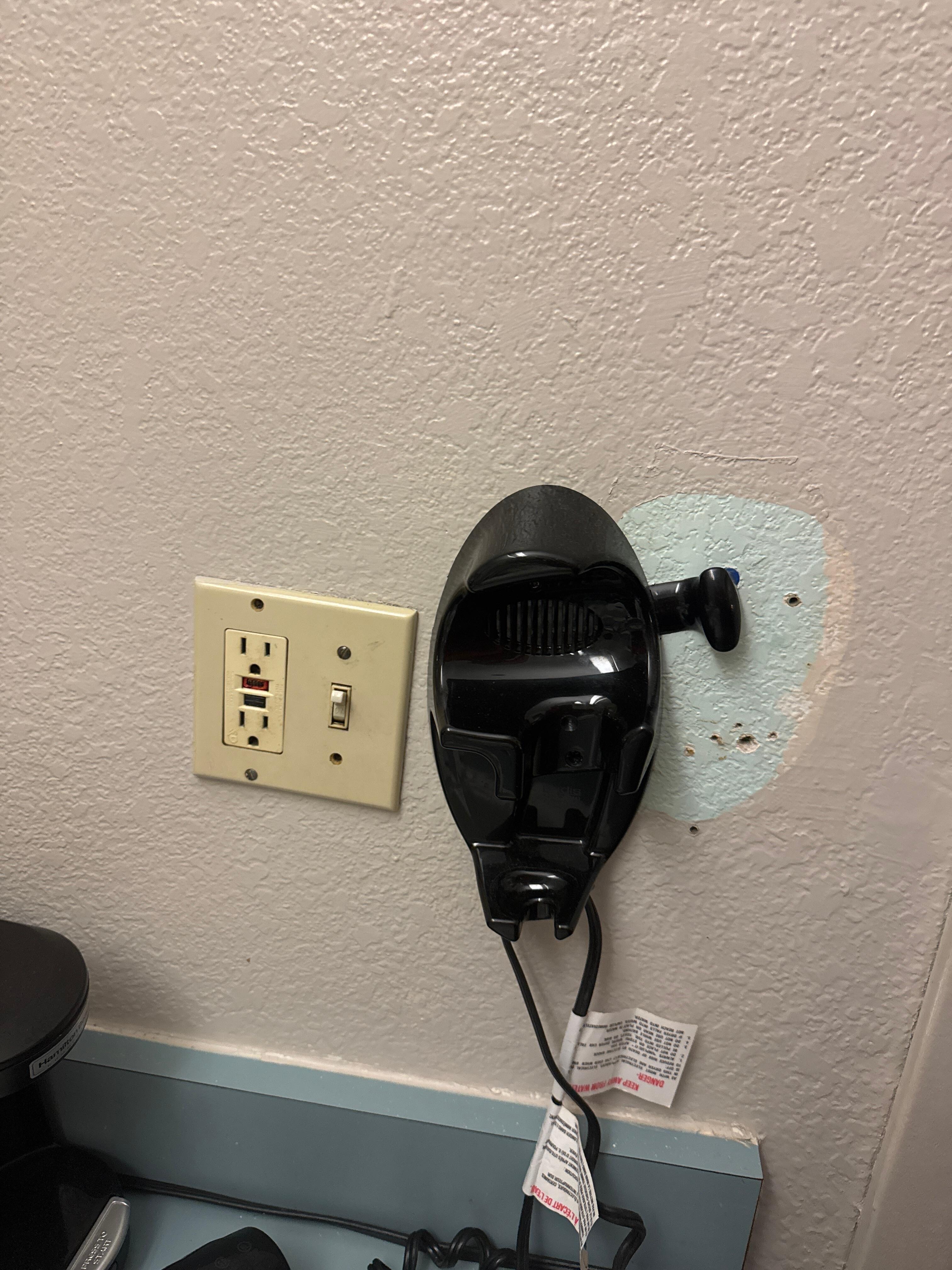 GFCI NOT WORKING hair dryer can’t be used 