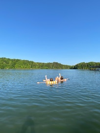 Lake side fun