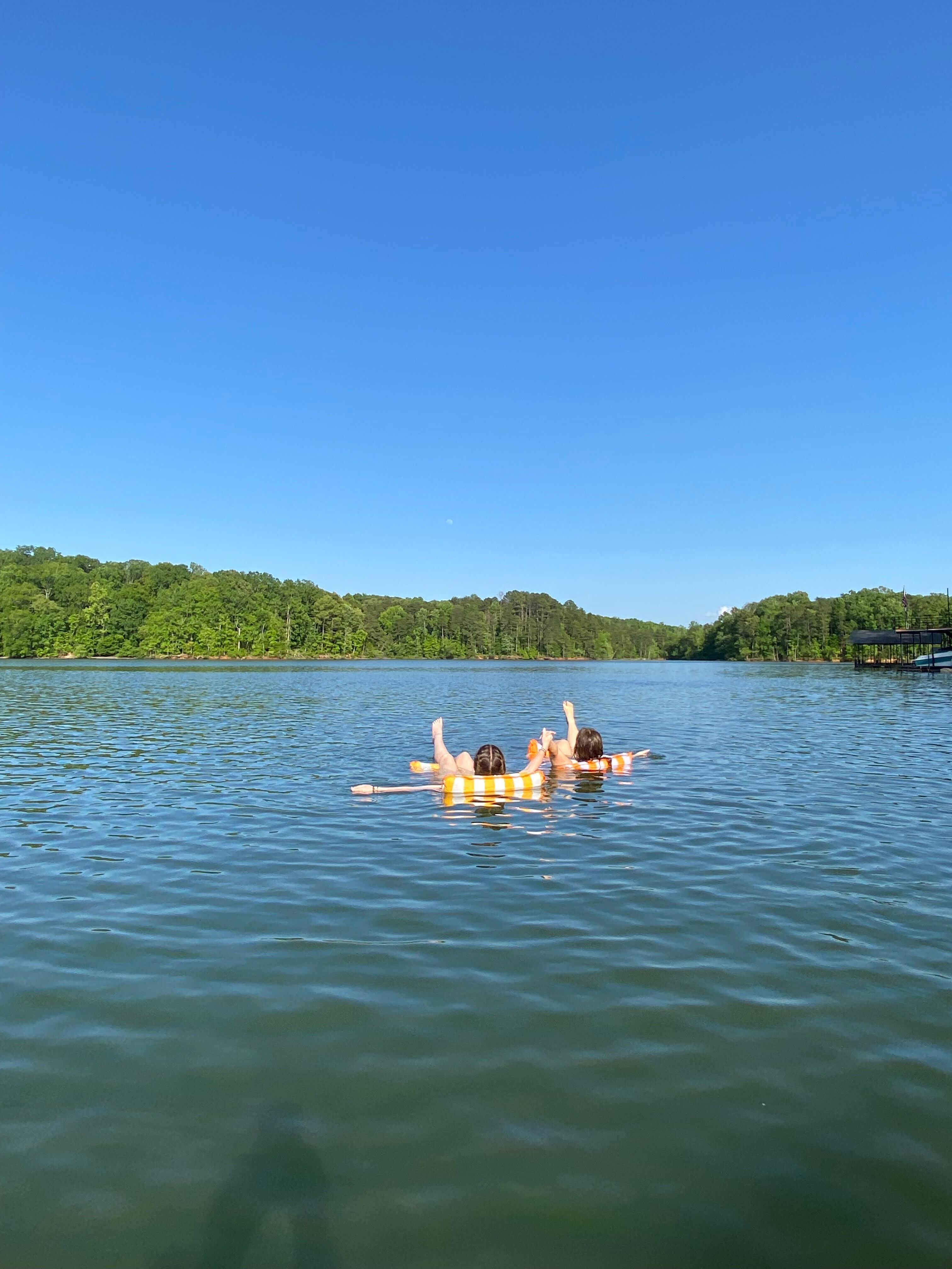 Lake side fun
