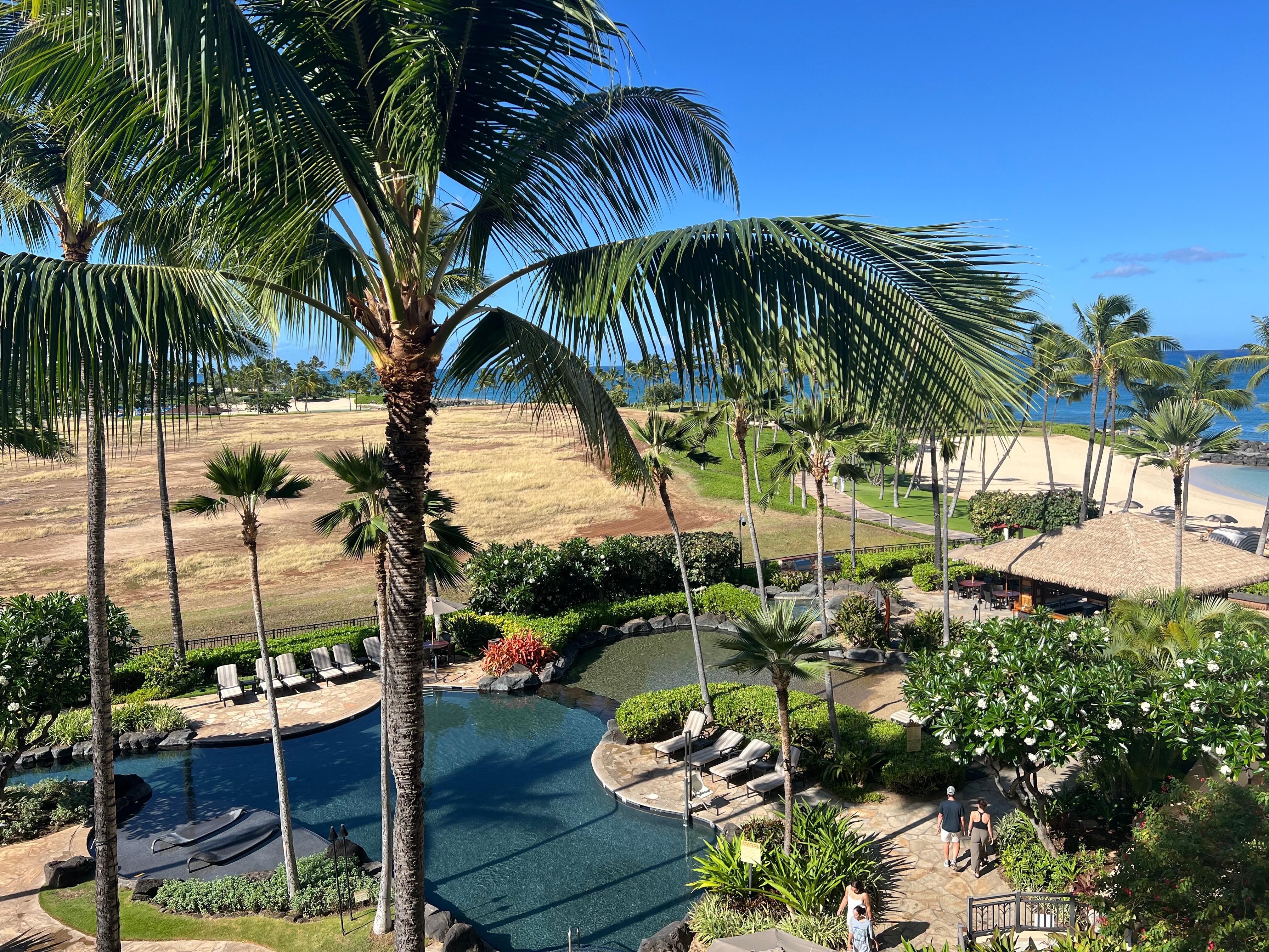 Our view from the lanai 