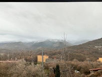 Vistas a la sierra de Gredos desde la casa