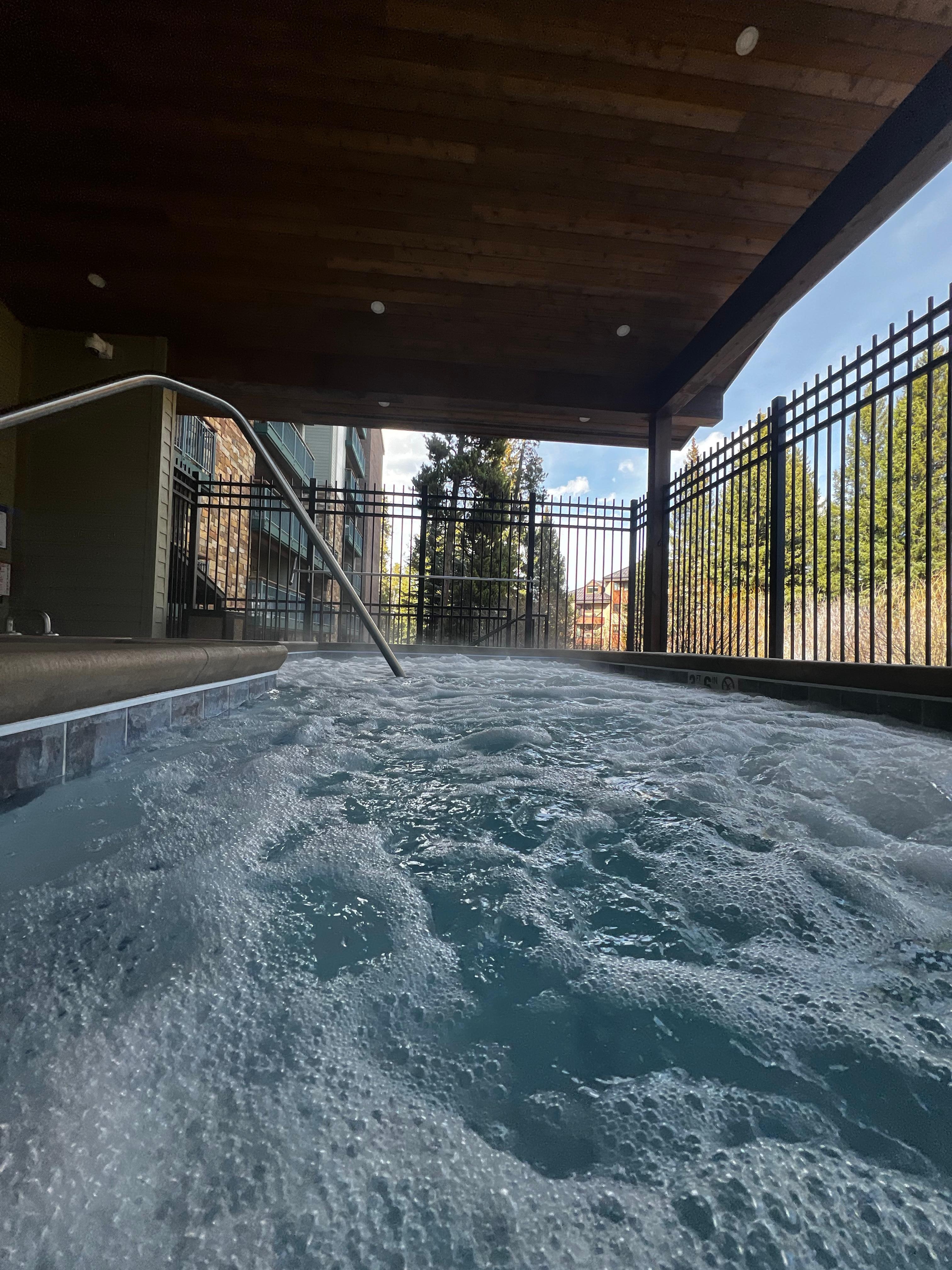 Hot tub view