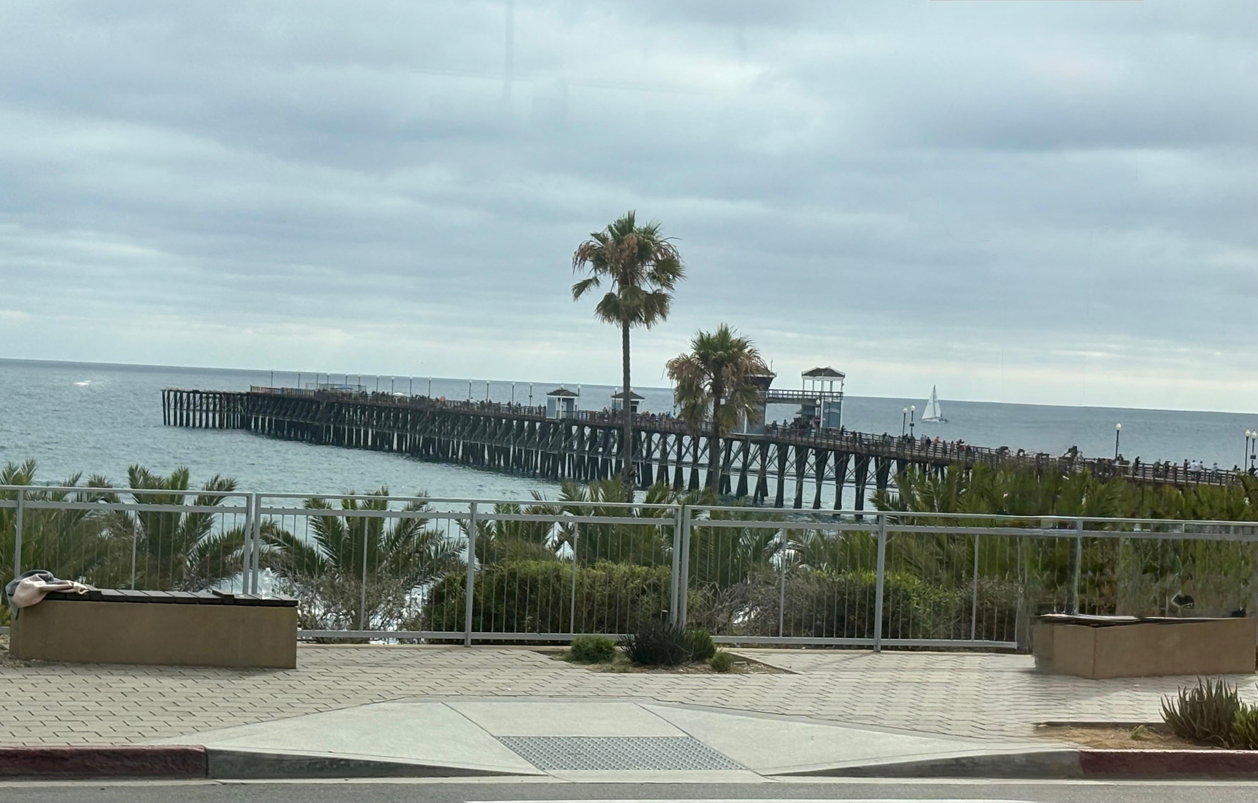 View from the restaurant 