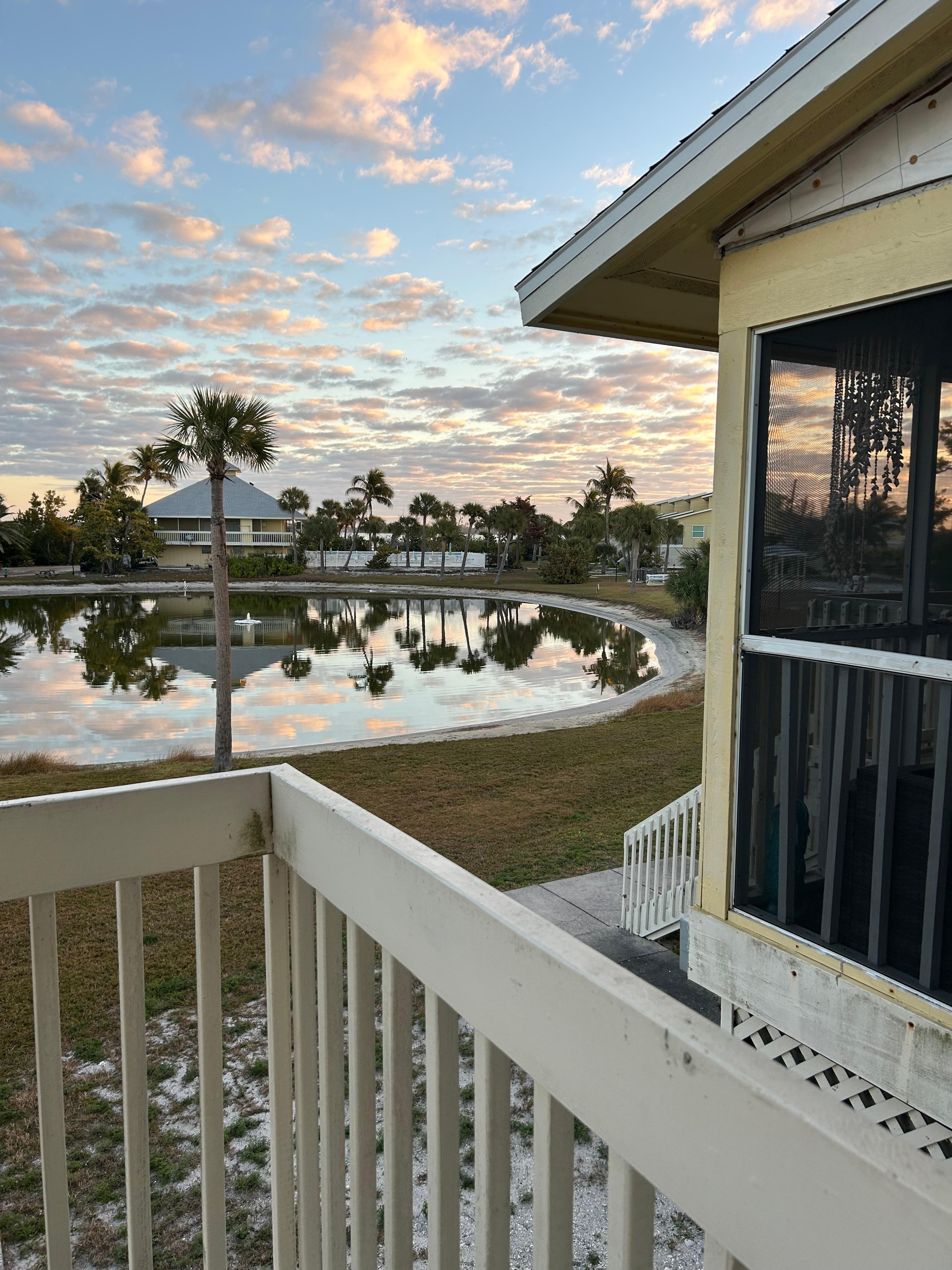 View from the lanai. 