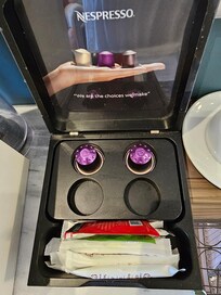 Coffee pods limited to 2 only for a 2 night stay!