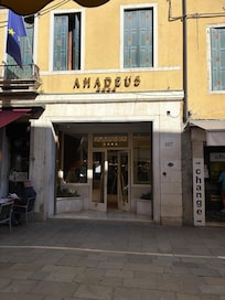 Outside