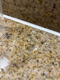 Mustache trimmings that had not been cleaned.