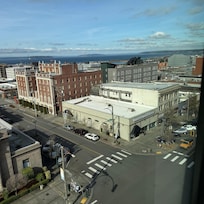 Room with a beautiful Puget Sound view