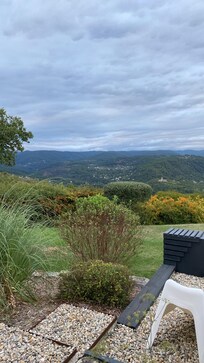 Vue depuis la terrasse