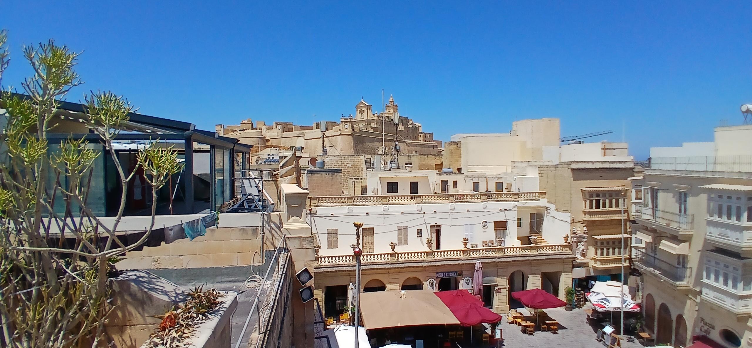 Looking towards the citadella