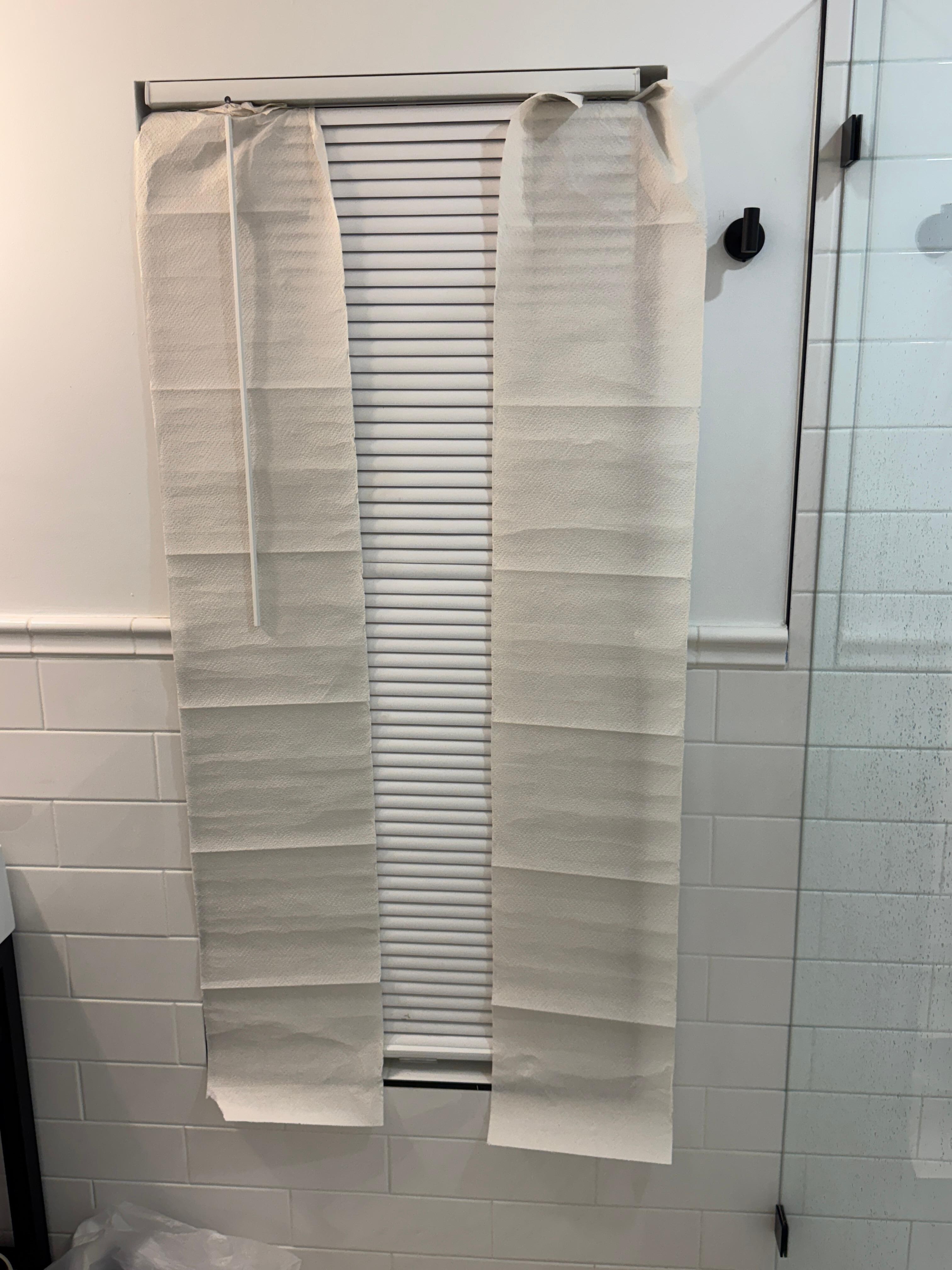 Paper towels to the rescue