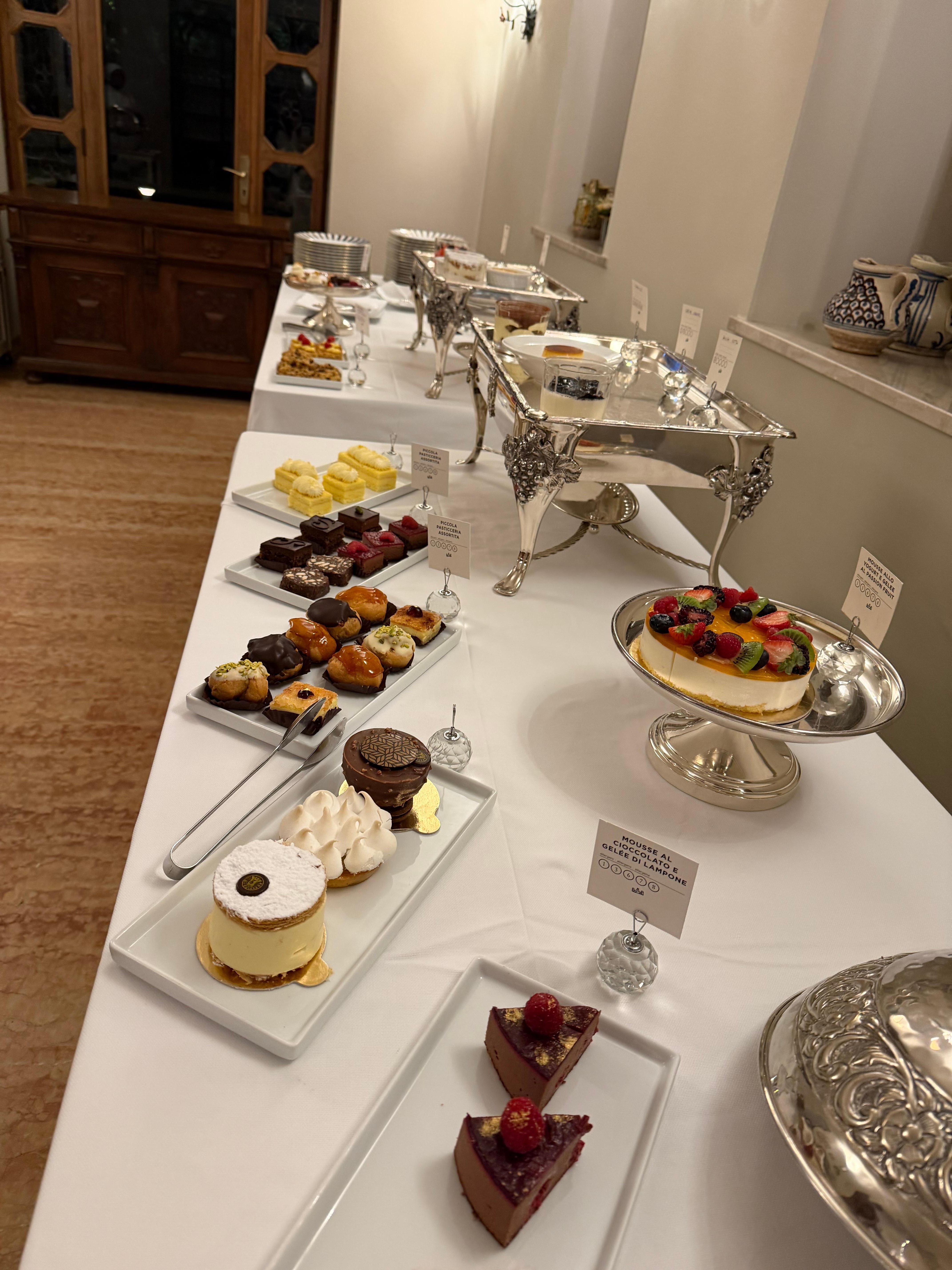 Dessert after dinner