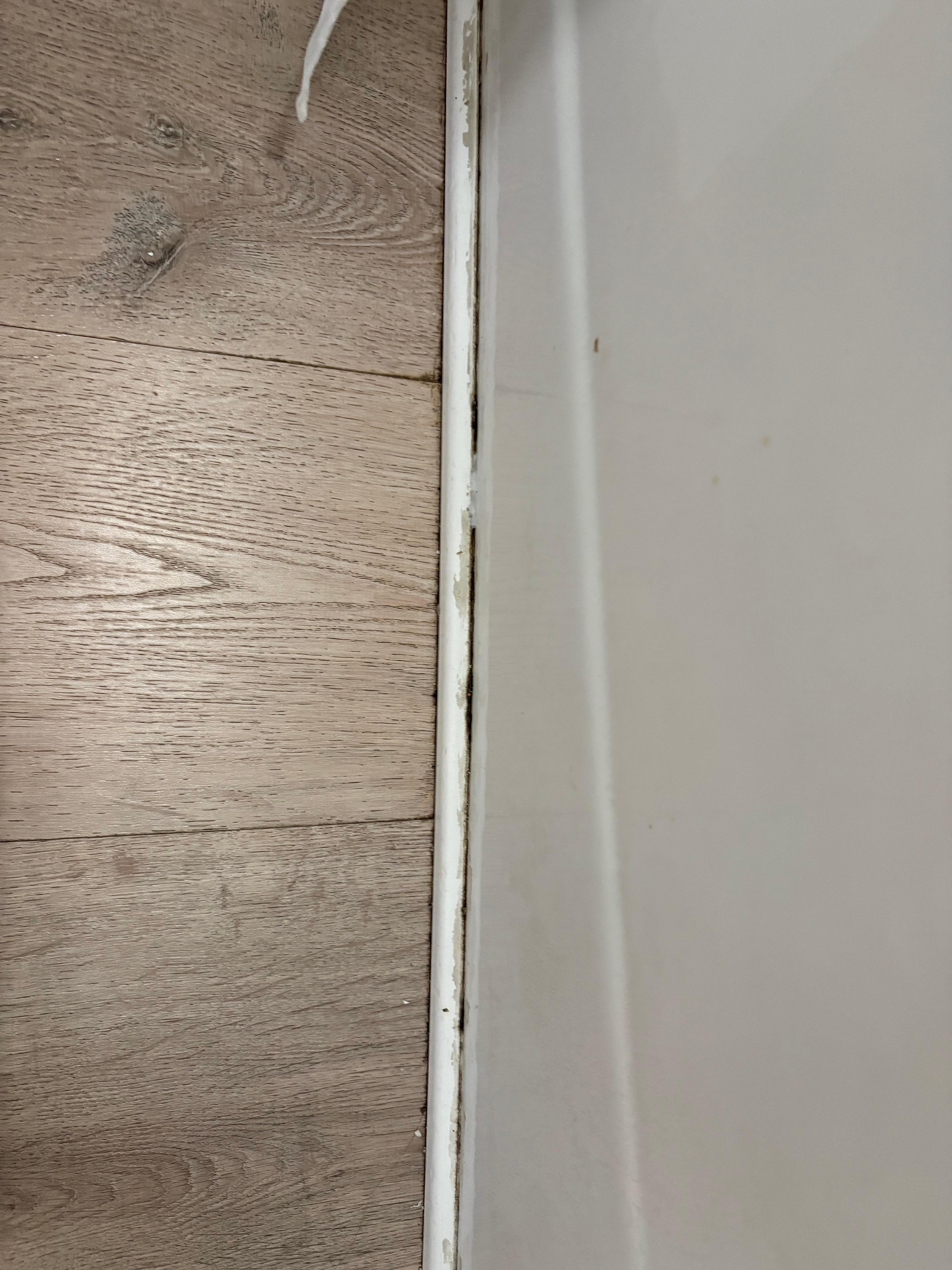 Mold around bathtub 