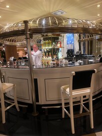 Lovely bar area & great cocktails
