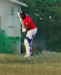 Saw a cricket game in progress on our way to the beach