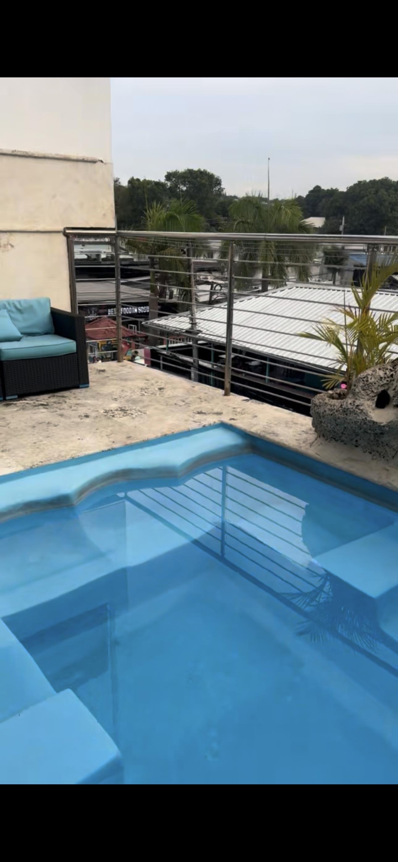 Pool area 