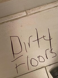 Dirty floors
