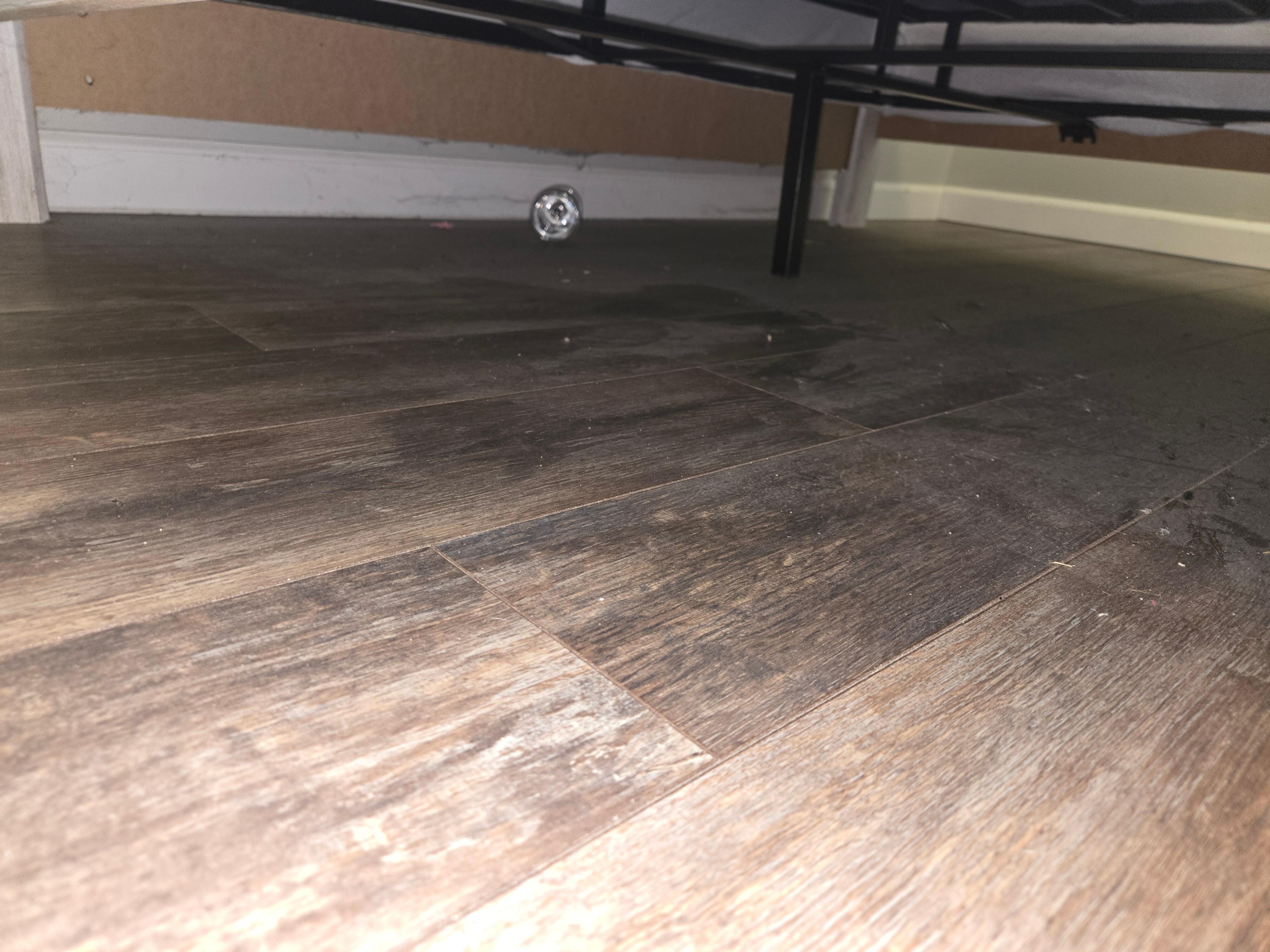 Under the bed