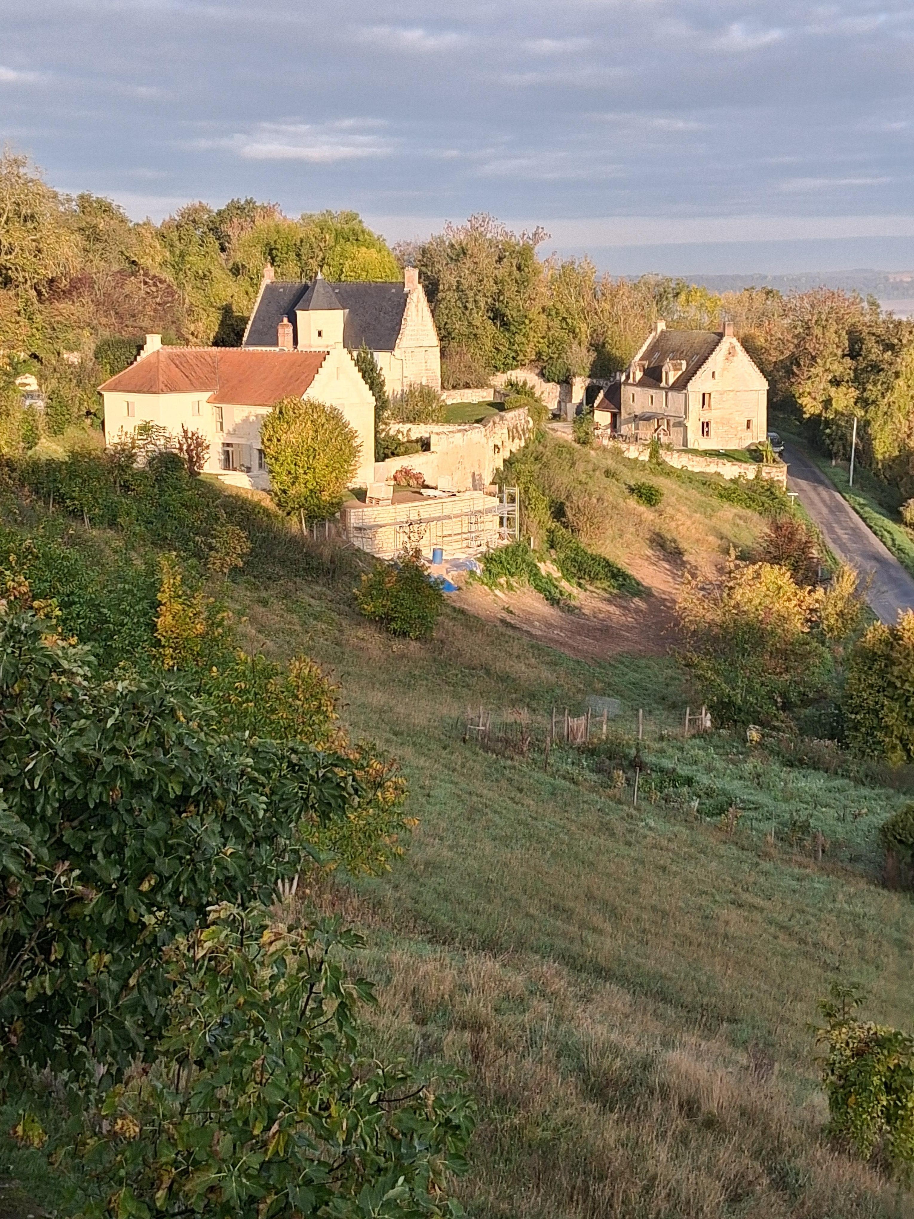 Vue du gîte 