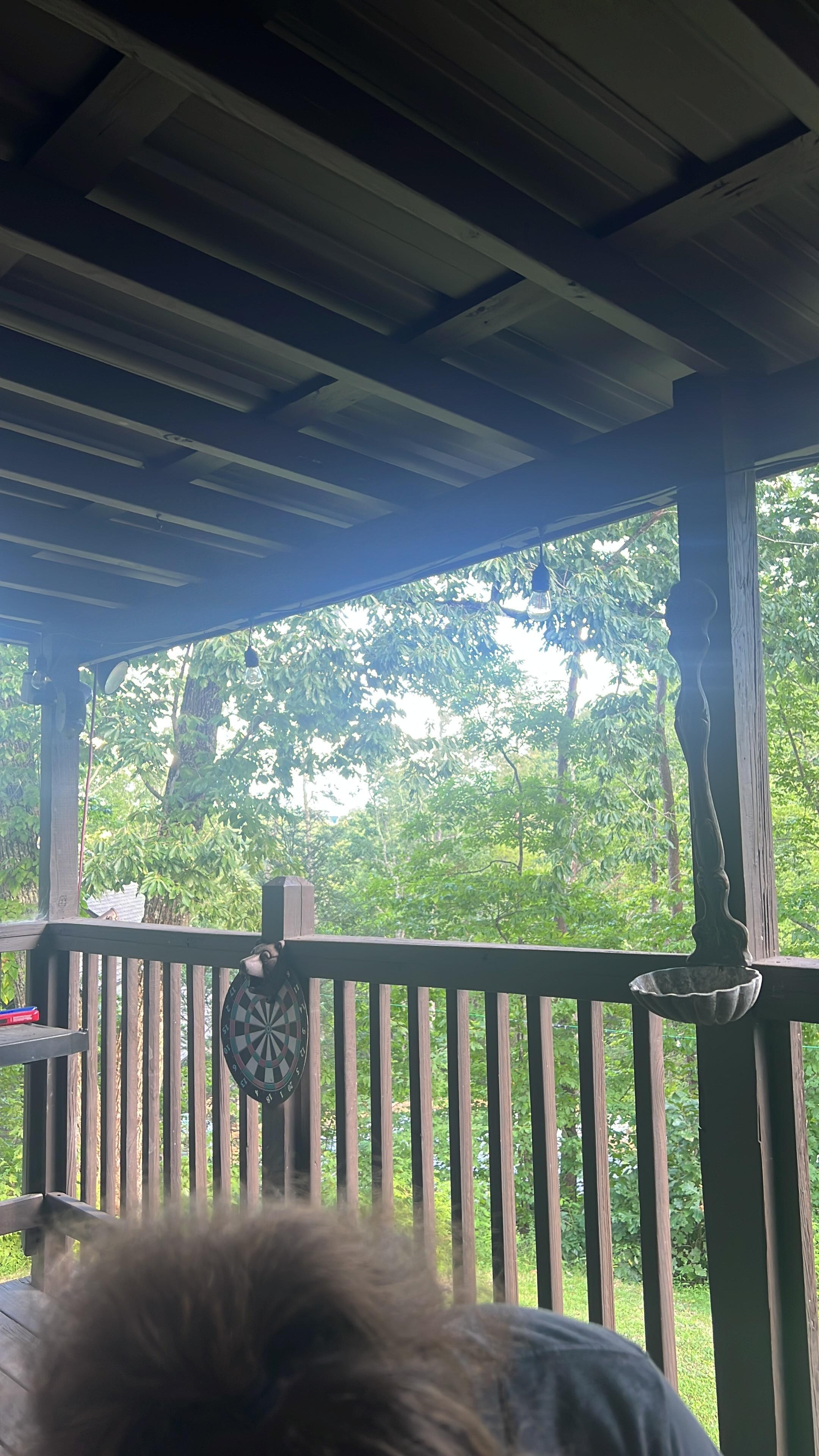 View from porch